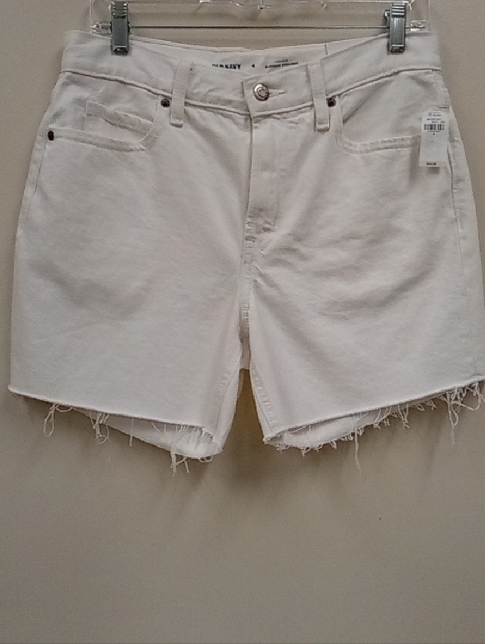Old Navy Women’s White Denim Shorts 5195Y
